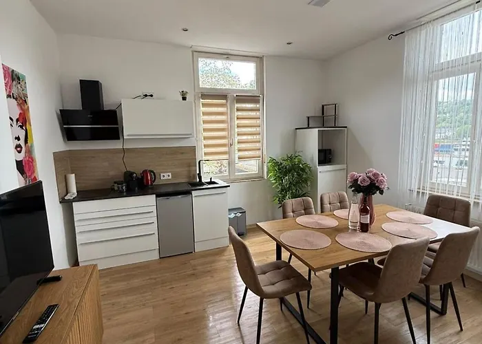 Schickes Am Rhein Mit Rheinblick 4 *